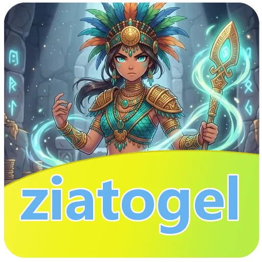 Pratinjau antarmuka aplikasi ziatogel setelah akun aktif